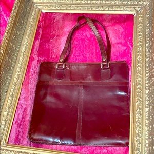 SALE 1970’s Leather D.H. Holmes Co Ltd Bag